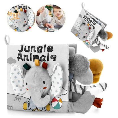 Cloth Sensory Book – Tails & Tales Animals