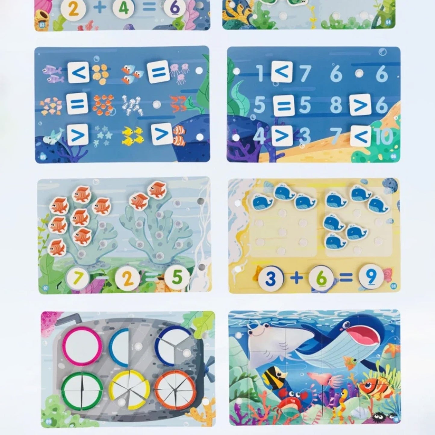 Montessori Activity Book Set