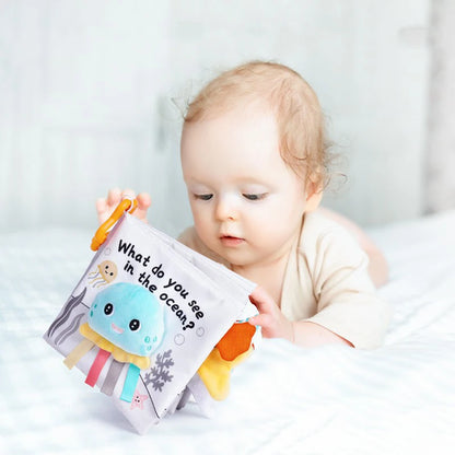 Cloth Sensory Book – Tails & Tales Animals