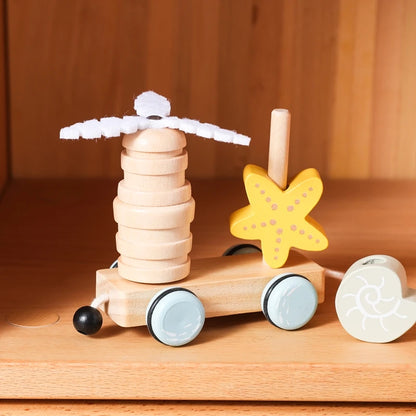 Ocean Pull-Along Train