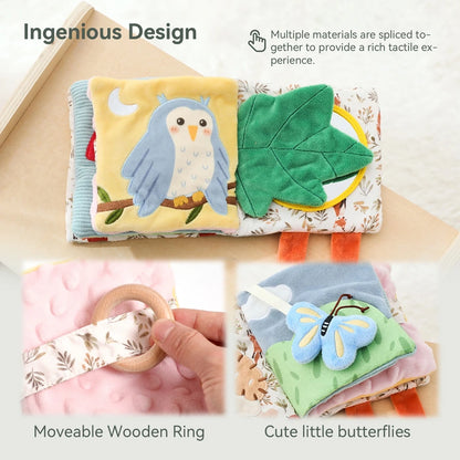 Soft Cloth Sensory Book
