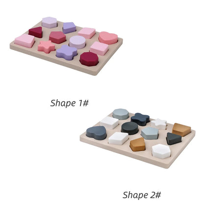 Silicone Shape Sorting Puzzle