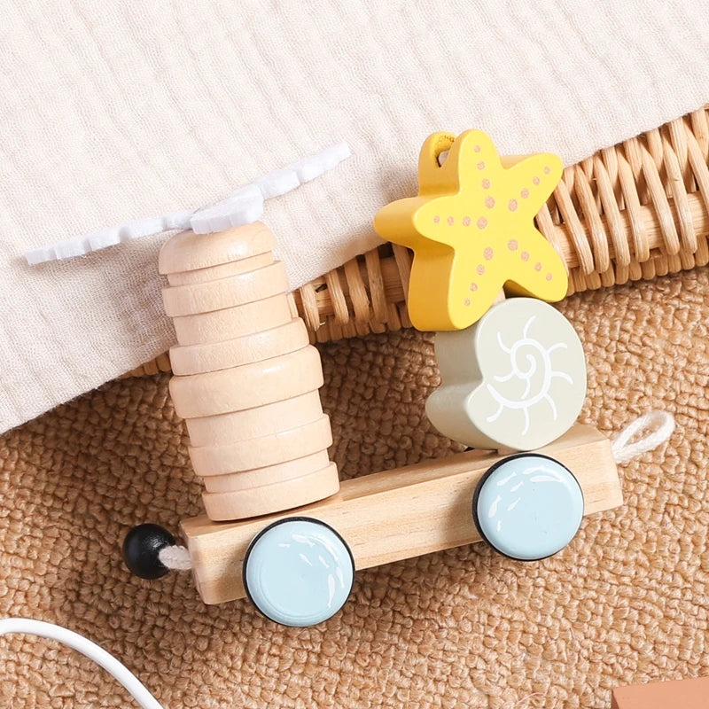 Ocean Pull-Along Train