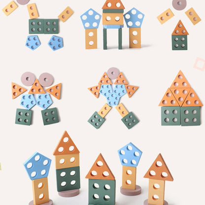 Wooden Shape & Color Sorting Toy