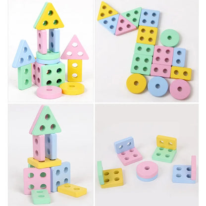 Wooden Shape & Color Sorting Toy
