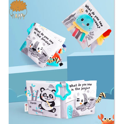 Cloth Sensory Book – Tails & Tales Animals