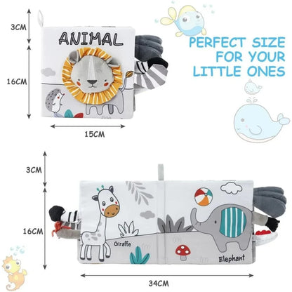 Cloth Sensory Book – Tails & Tales Animals